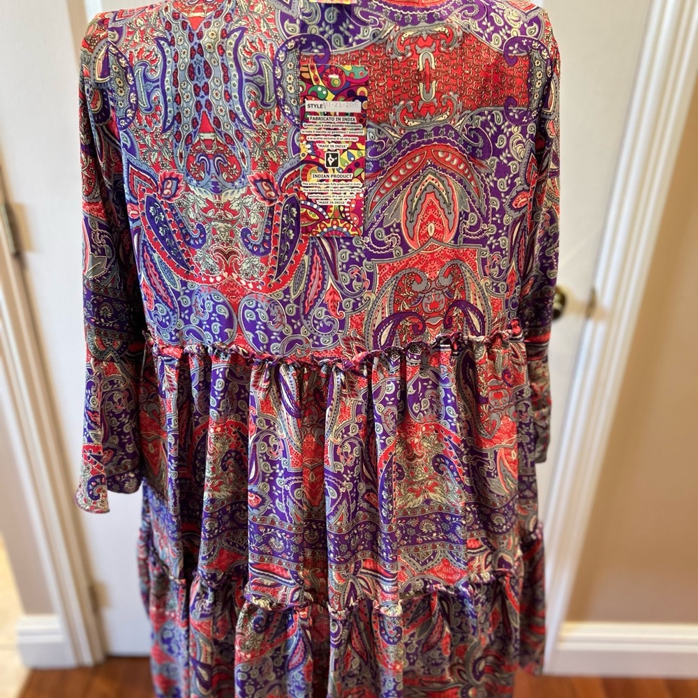 Colorful Paisley Dress - Picture 8 of 15